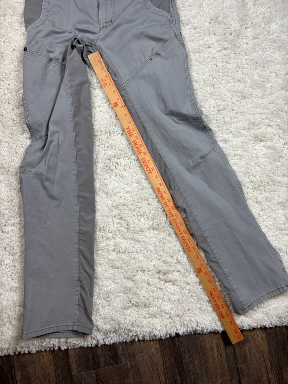 5.11 Tactical Men’s Pants 30x36 Gray Utility Cargo Work Pants - Picture 7 of 7